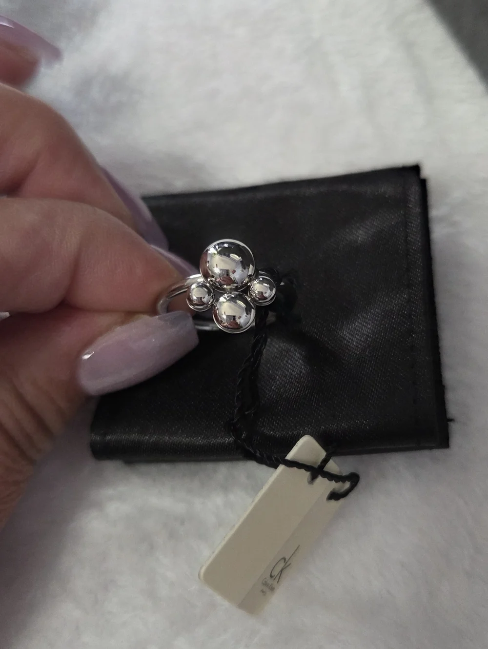 Calvin Klein Fidget Ring- NWT, size 8